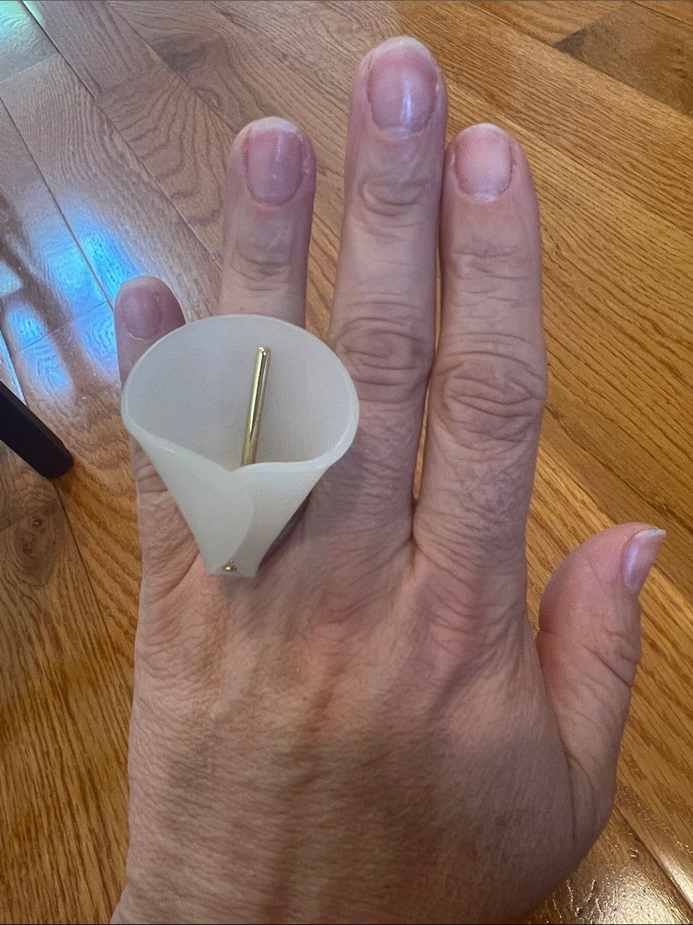 Anthropologie rare flower ring NWT